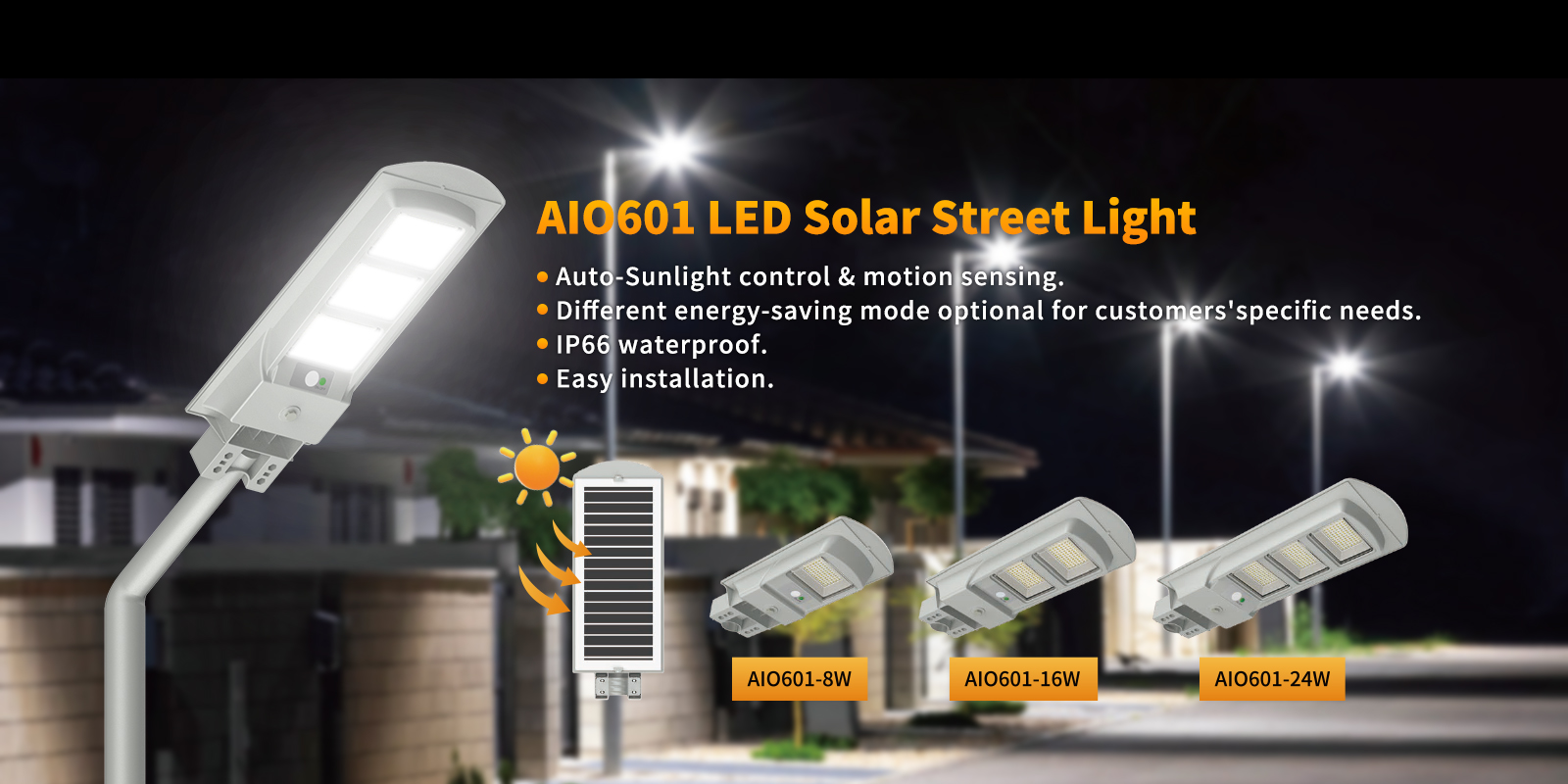 AIO601 LED Street Light